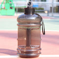Large Capacity Sports Water Bottle with Straw 2200ml